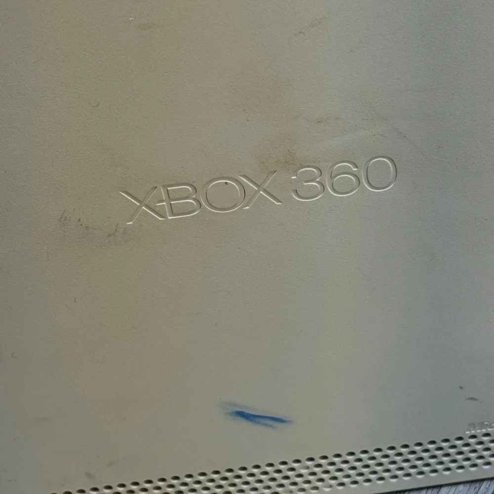 Microsoft Xbox 360 120GB Console No Wires 4 Games Bundle Authentic OEM Tested